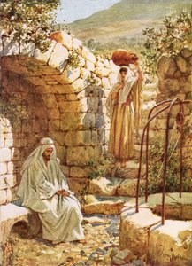 Jesus ruht am Jakobsbrunnen