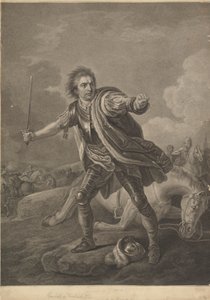 David Garrick als Richard III im Drury Lane Theatre, 1759