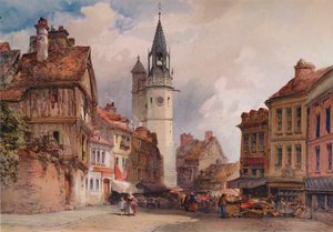 Evreux, um 1855 von William Callow
