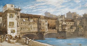 Die Ponte Vecchio, Florenz