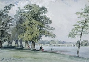 Ansicht auf die Serpentine, Hyde Park