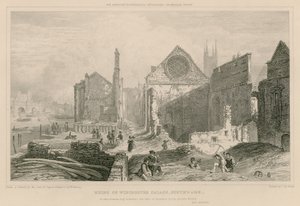 Ruinen von Winchester Place, Southwark, London