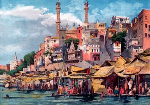 Benares, Indien, 1857