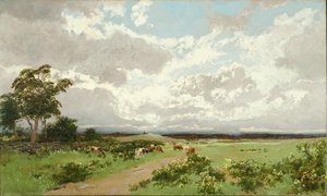 In der Nähe von Liverpool, New South Wales, ca. 1908 von William Charles Piguenit