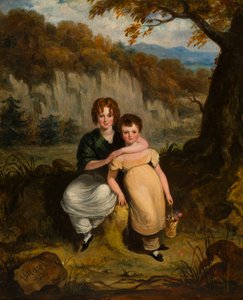 Porträt von Sir Thomas Moncrieffe Bt. und seiner Schwester als Kinder