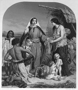 Die Almosen der Dorcas von William Charles Thomas (after) Dobson
