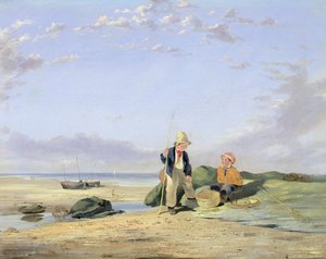 Figuren am Strand