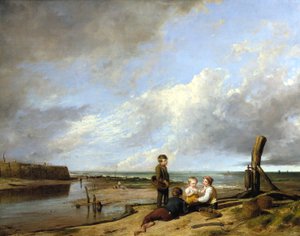 Shrimp-Jungen in Cromer, 1815