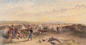 Lager der 4. Division, 15. Juli 1855