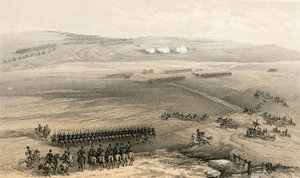Das Kavalleriegefecht auf den Höhen von Bulganak - die erste Kanone, 19. September 1854