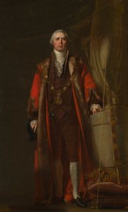 Charles Thorp als Lord Mayor von Dublin, um 1800