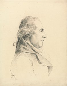 Porträtstudie von Thomas Hearne
