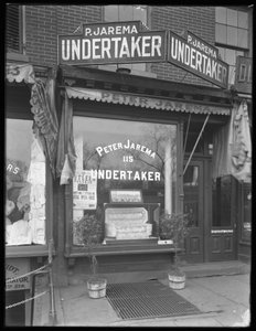 Peter Jarema, ukrainischer Bestatter, 115 Avenue A, New York City, 14. November 1914