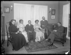Familienporträt der Quinns, ca. 1911-12