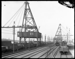 Reisekräne, Pennsylvania Eisenbahn, Greenville, N. Y.