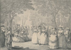 In den Carlton House Gardens, 1760-1820, 1920
