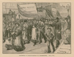 Prozession der Heiratsvermittler nach Westminster