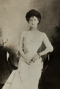 Porträt von Maud, Königin von Norwegen von William Downey