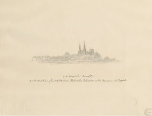 Lichfield Kathedrale - Südwestansicht