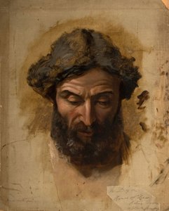 Großzügigkeit: König Arthur, vom Pferd geworfen, wird von seinem Gegner verschont... von William Dyce