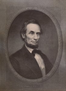 Abraham Lincoln, 16. Präsident der Vereinigten Staaten, 19. Jahrhundert von William Edgar Marshall