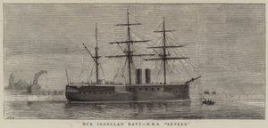 Unsere Panzermarine, HMS Superb von William Edward Atkins