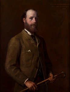 Porträt von George, Viscount Newport, später 4. Earl von Bradford (1845-1915) von William Edward Miller