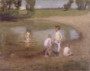 Mittag von William Edward Stott