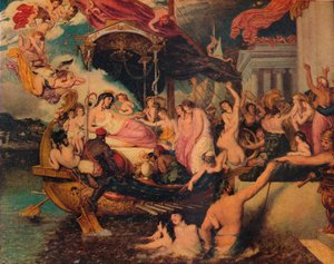 Cleopatras Ankunft in Kilikien, 1821 von William Etty