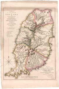 Neuer Plan der Insel Grenada von Paterson
