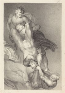 Teil des Jüngsten Gerichts von Michelangelo