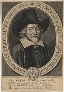 Francis Rous von William Faithorne