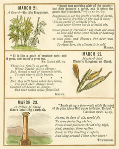 Seite aus dem Bibel-Emblem-Jubiläumsbuch von William Foster