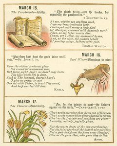 Seite aus dem Bibel-Emblem-Jubiläumsbuch von William Foster