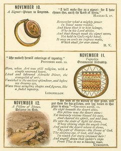 Seite aus dem Bibel-Emblem-Jubiläumsbuch von William Foster