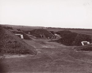 Fort Darling, James River, 1865 von William Frank Browne.