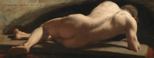 Männlicher Akt, 1843