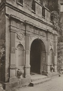 Türöffnung, Veranda am Torhaus, Kenilworth