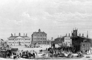 Altes Liverpooler Krankenhaus und Armenhäuser, mit John Cooke