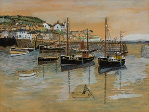 Mousehole Hafen