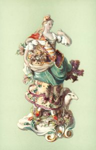 Figur einer Schäferin, Chelsea von William Gibb