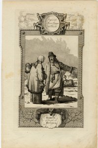 Gewohnheiten der Moskauer, ca. 1730