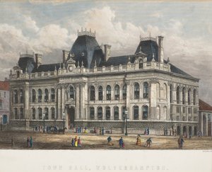 Rathaus, Wolverhampton, ca. 1871