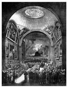 Common Council Chamber, Guildhall, City of London, 1886