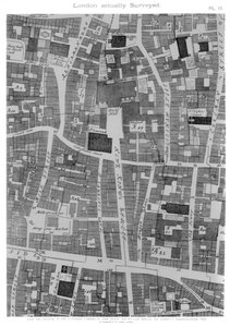 London tatsächlich vermessen, 1677 1886