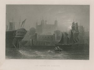 Der Tower von London von William H. Bartlett