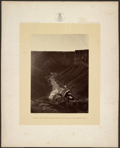 Grand Canyon des Colorado River, Mündung des Kanab Wash, Blick nach Westen von William H. Bell