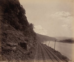 Kathedralenfelsen, Susquehanna bei Meshoppen von William H. Rau