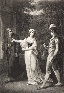 Olivias Garten, Akt IV, Szene III, aus 