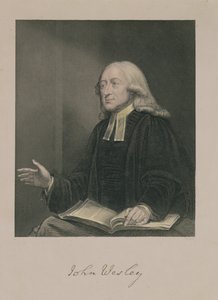 Porträt von John Wesley (1703-91) graviert von William Holl (1807-71) veröffentlicht von A. Fullarton und Co.